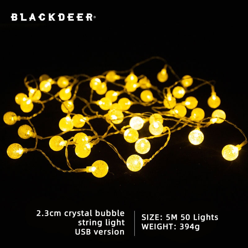 Led Crystal Globe String Lights - Waterproof