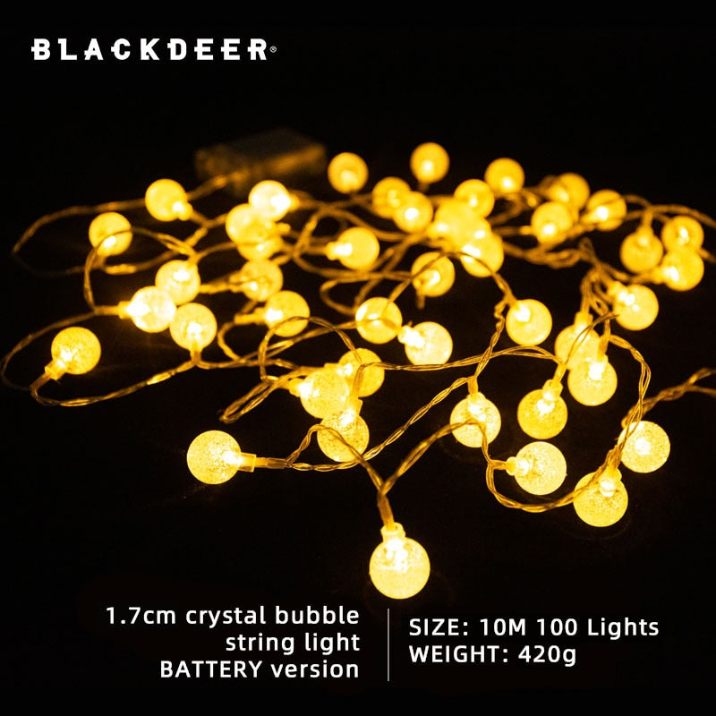 Led Crystal Globe String Lights - Waterproof