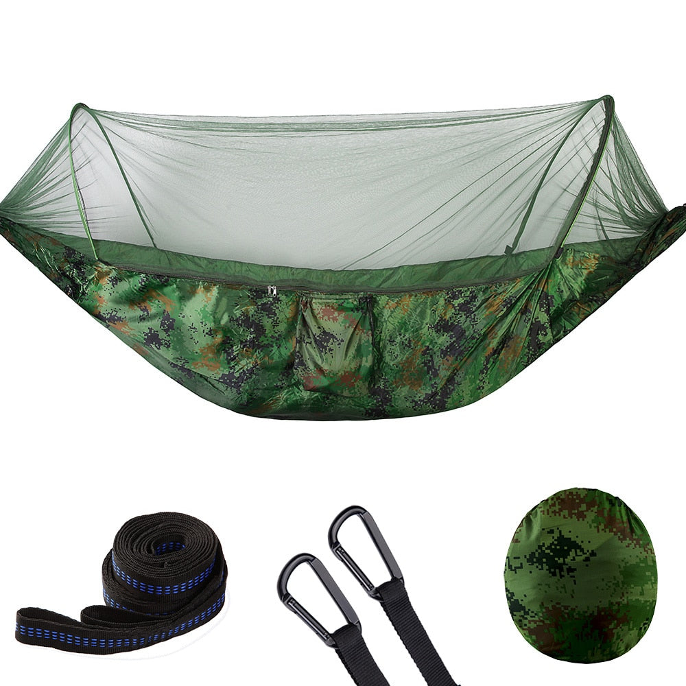 Camping Hammock w/ Mosquito Net