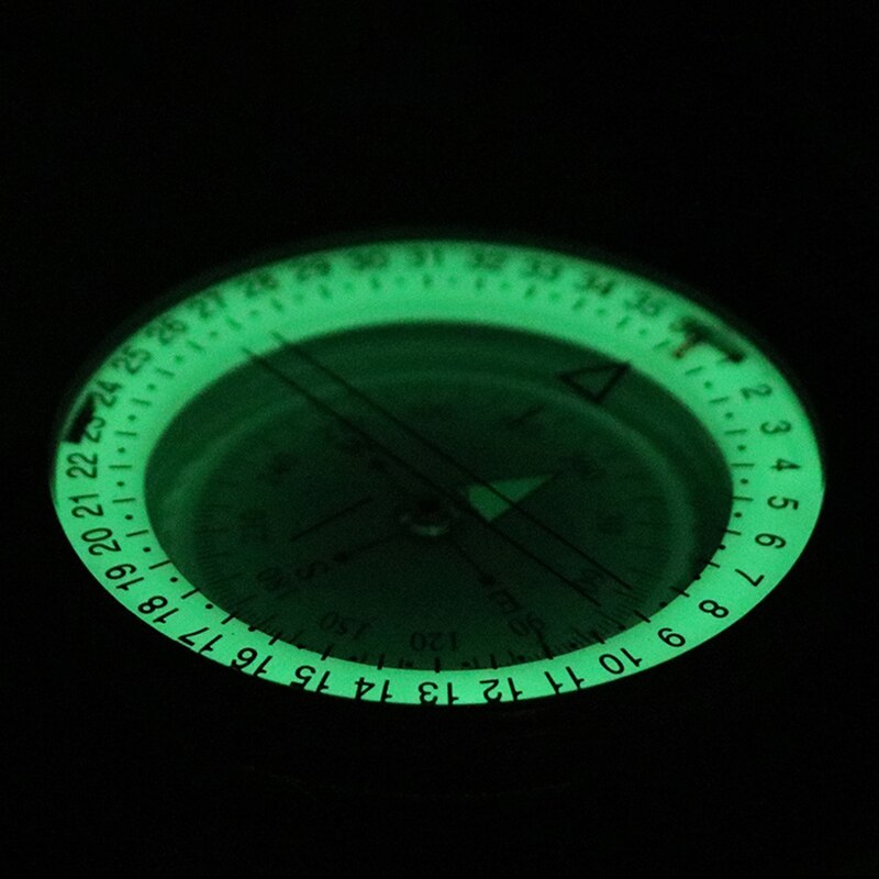 Waterproof High Precision Compass - Glow in the Dark
