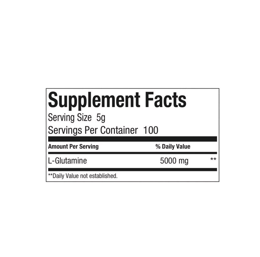 Glutamine | Muscle Recovery & Energy