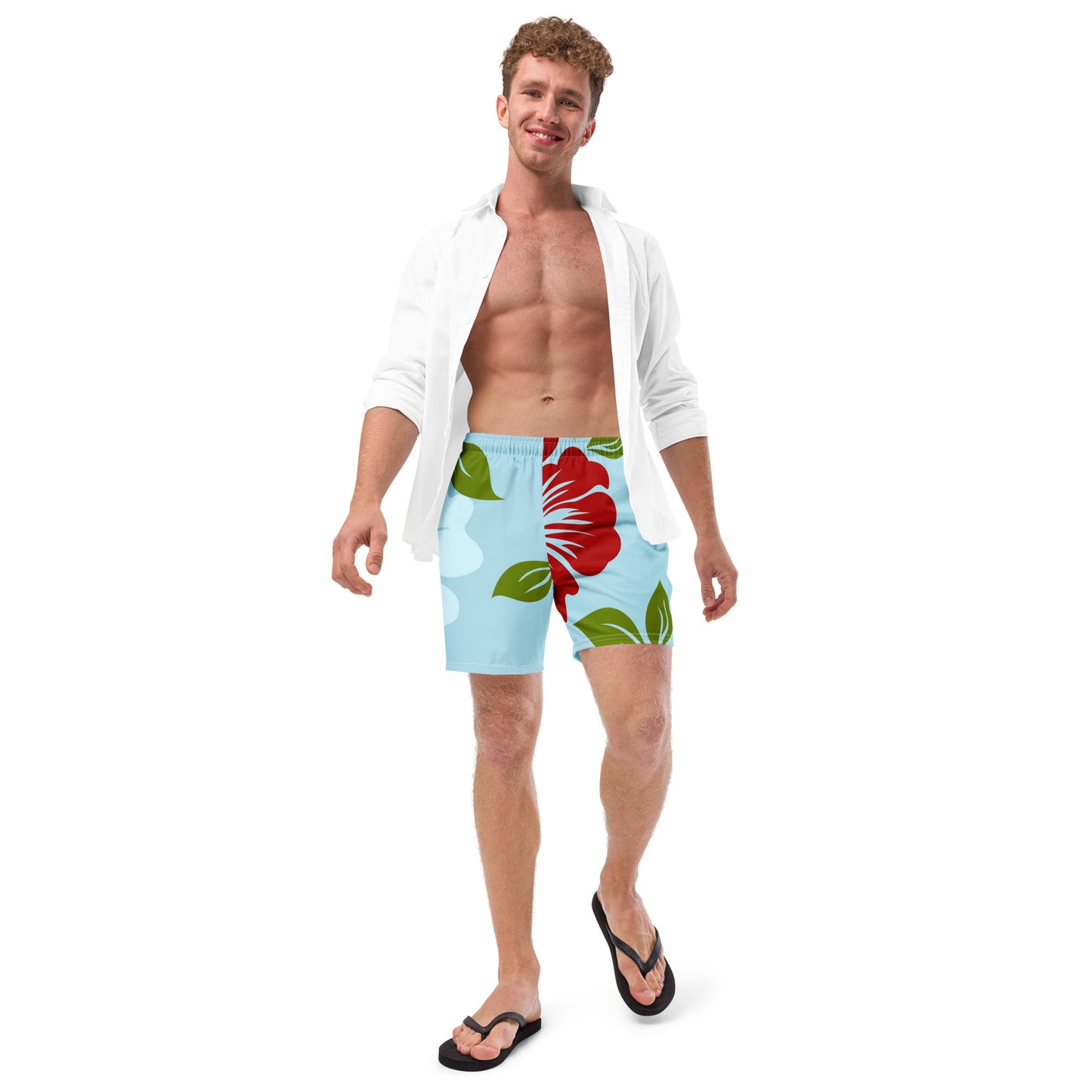 Men's Tropical Vacation Swim Trunks