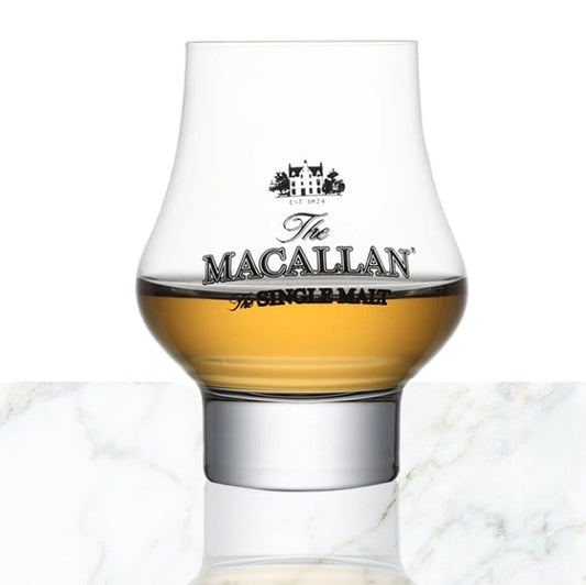 Macallan Whiskey Nosing & Tasting Glencairn Glass