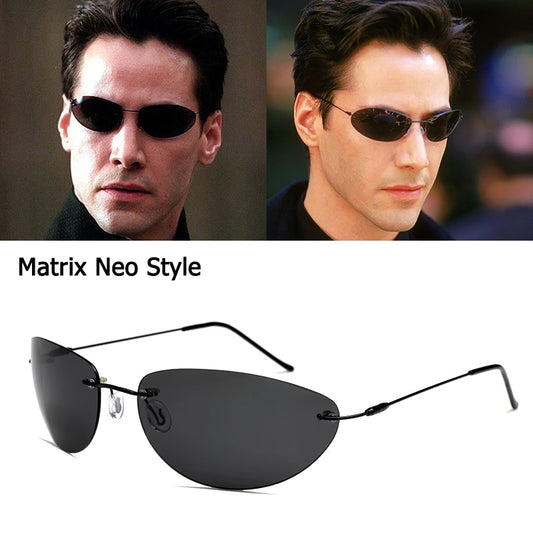 Matrix Neo Style Polarized Sunglasses