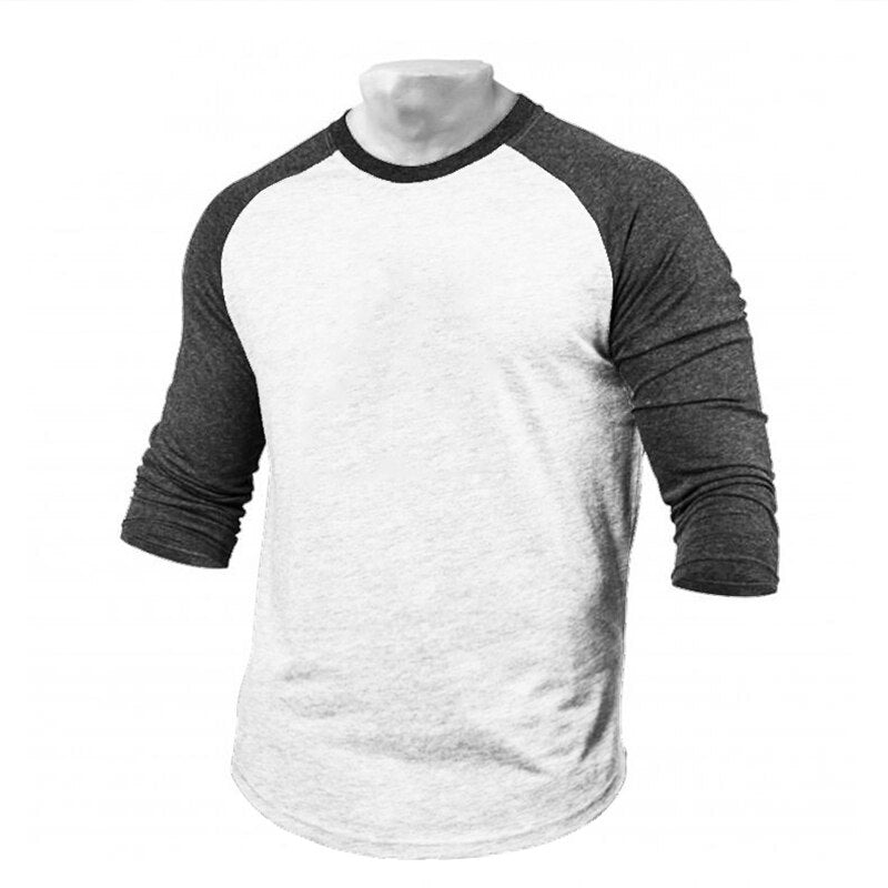 Slim Fit Baseball Jersey T-shirt for Men